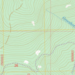 US Forest Service - Topo Greenhorn Mountain, MT FSTopo Legacy digital map