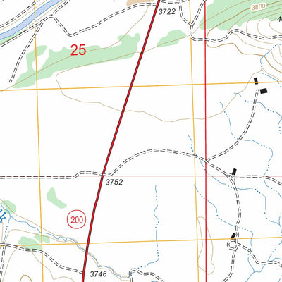 US Forest Service - Topo Greenough, MT FSTopo Legacy digital map