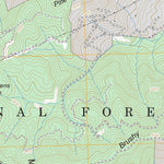 US Forest Service - Topo Greens Creek, NC FSTopo Legacy digital map