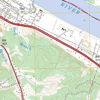 US Forest Service - Topo Greenup, KY - OH FSTopo Legacy digital map