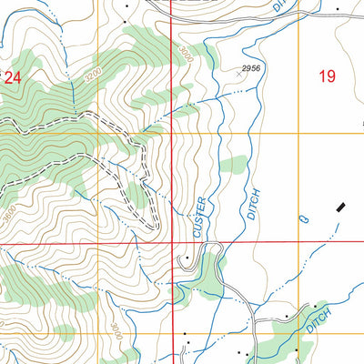 US Forest Service - Topo Greenview, CA FSTopo Legacy digital map