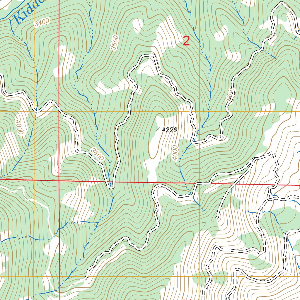 Greenview, CA FSTopo Legacy Map by US Forest Service - Topo | Avenza Maps