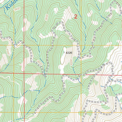 US Forest Service - Topo Greenview, CA FSTopo Legacy digital map