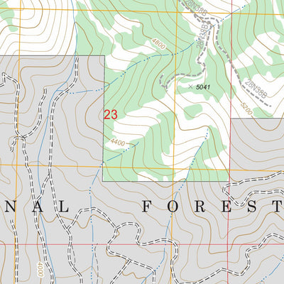 US Forest Service - Topo Greenville, CA FSTopo Legacy digital map