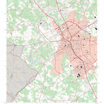 US Forest Service - Topo Greenwood, SC FSTopo Legacy digital map