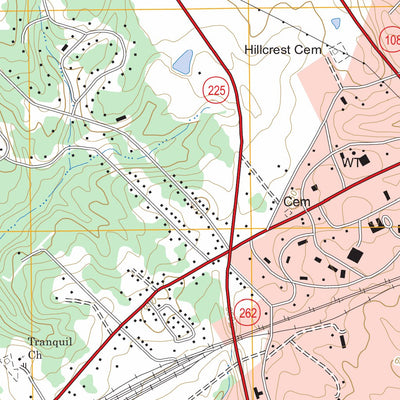 US Forest Service - Topo Greenwood, SC FSTopo Legacy digital map