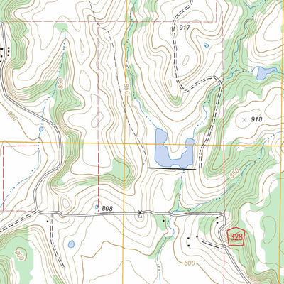 US Forest Service - Topo Greenwood, TX FSTopo Legacy digital map
