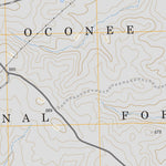US Forest Service - Topo Greshamville, GA FSTopo Legacy digital map