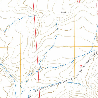 US Forest Service - Topo Gribbles Park, CO FSTopo Legacy digital map