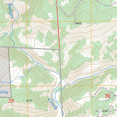 US Forest Service - Topo Gribbles Park, CO FSTopo Legacy digital map