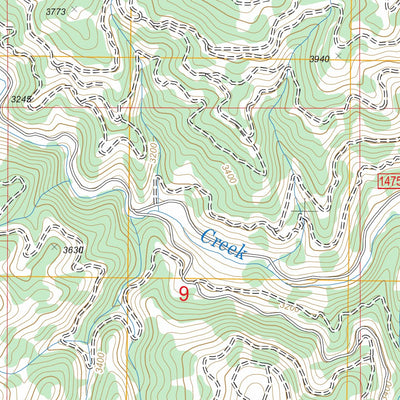 US Forest Service - Topo Grice Ridge, ID FSTopo Legacy digital map