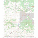 US Forest Service - Topo Grieve Reservoir, WY - CO FSTopo Legacy digital map