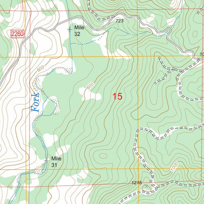 US Forest Service - Topo Grisdale, WA FSTopo Legacy digital map