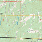 US Forest Service - Topo Grisdale, WA FSTopo Legacy digital map