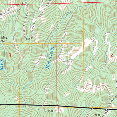 US Forest Service - Topo Grisdale, WA FSTopo Legacy digital map