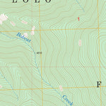 US Forest Service - Topo Grizzly Point, MT FSTopo Legacy digital map