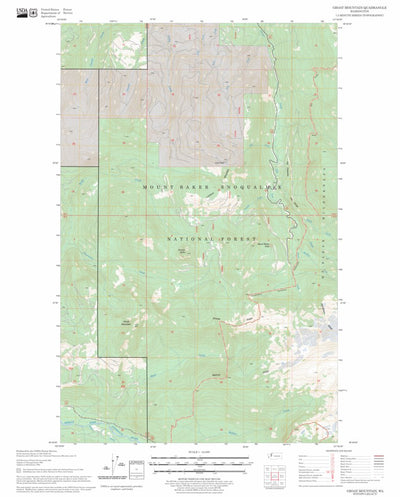 US Forest Service - Topo Groat Mountain, WA FSTopo Legacy digital map
