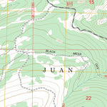 US Forest Service - Topo Groundhog Mountain, CO FSTopo Legacy digital map