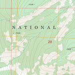 US Forest Service - Topo Groundhog Mountain, CO FSTopo Legacy digital map