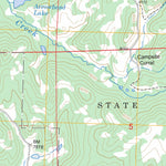 US Forest Service - Topo Groundhog Reservoir, CO FSTopo Legacy digital map