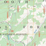US Forest Service - Topo Grouse Butte, ID FSTopo Legacy digital map