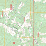 US Forest Service - Topo Grouse Butte, ID FSTopo Legacy digital map