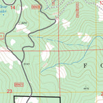 US Forest Service - Topo Grouse Mountain, CA FSTopo Legacy digital map