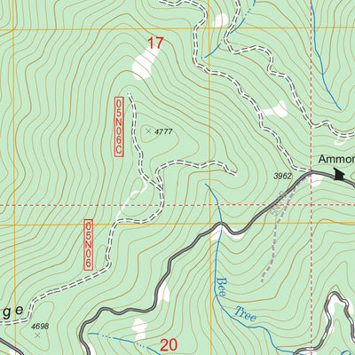 US Forest Service - Topo Grouse Mountain, CA FSTopo Legacy digital map