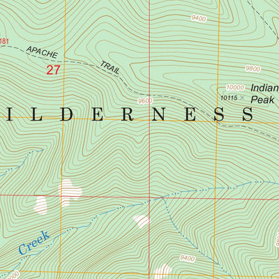US Forest Service - Topo Grouse Mountain, NM FSTopo Legacy digital map