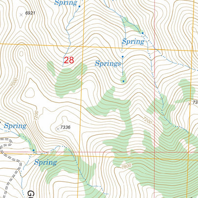 US Forest Service - Topo Grouse Peak, ID FSTopo Legacy digital map