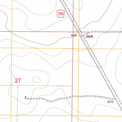 US Forest Service - Topo Grover South, CO FSTopo Legacy digital map