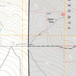US Forest Service - Topo Grover South, CO FSTopo Legacy digital map