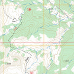 US Forest Service - Topo Grover, UT FSTopo Legacy digital map