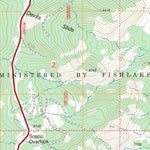 US Forest Service - Topo Grover, UT FSTopo Legacy digital map