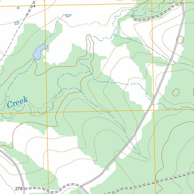 US Forest Service - Topo Groveton West, TX FSTopo Legacy digital map
