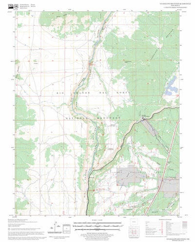US Forest Service - Topo Guadalupe Mountain, NM FSTopo Legacy digital map