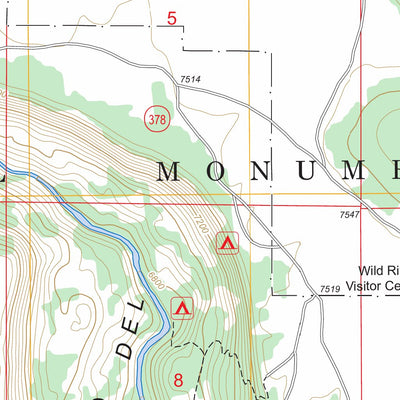 US Forest Service - Topo Guadalupe Mountain, NM FSTopo Legacy digital map