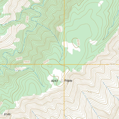 US Forest Service - Topo Guadalupe Peak, TX FSTopo Legacy digital map