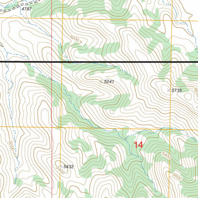 US Forest Service - Topo Guadalupe Spring, NM - AZ FSTopo Legacy digital map