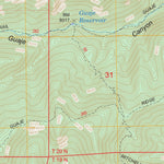 US Forest Service - Topo Guaje Mountain, NM FSTopo Legacy digital map