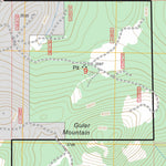 US Forest Service - Topo Guler Mountain, WA FSTopo Legacy digital map