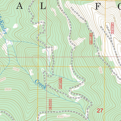 US Forest Service - Topo Gumboot Mountain, WA FSTopo Legacy digital map