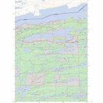 US Forest Service - Topo Gunflint Lake, MN FSTopo Legacy digital map