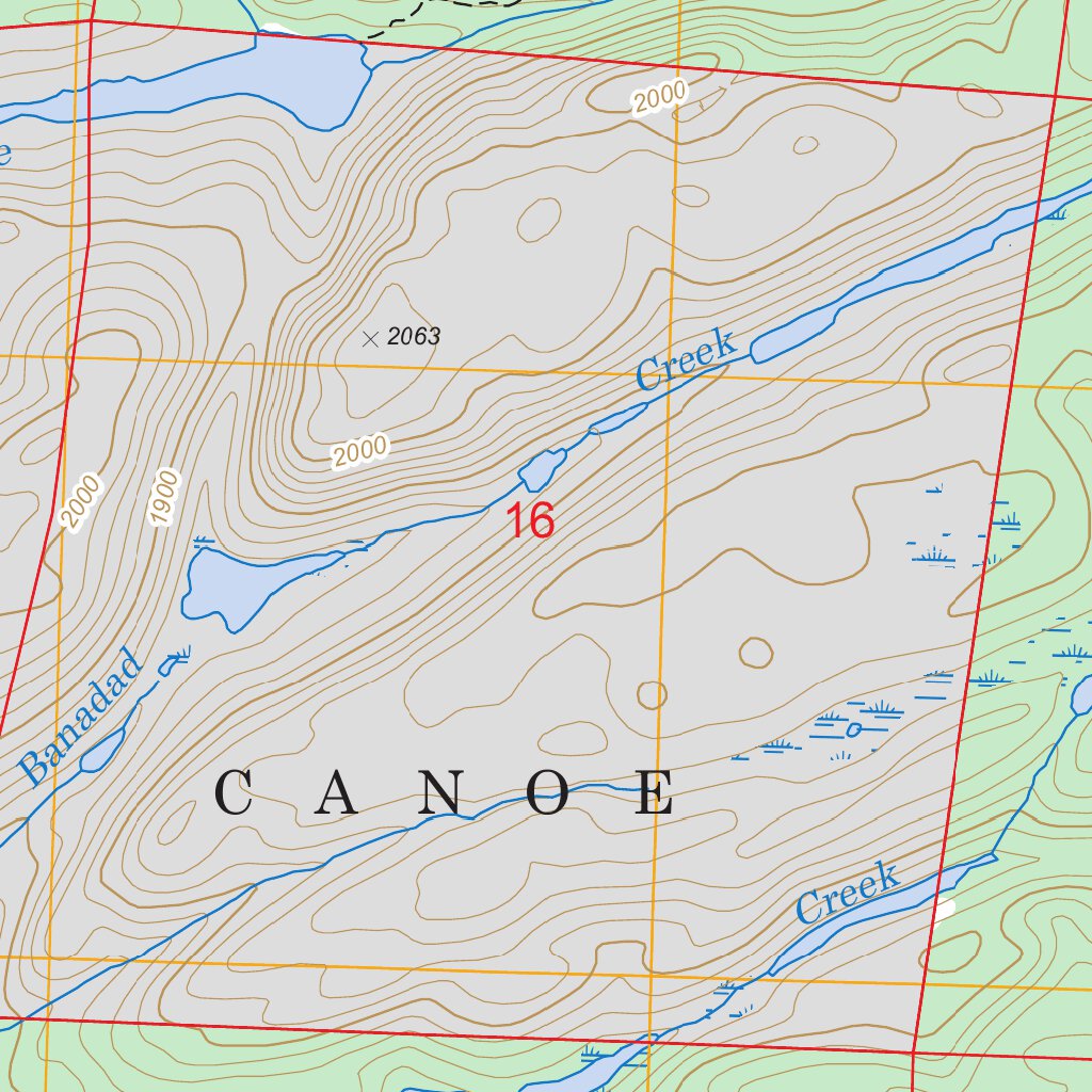 Gunflint Lake, MN FSTopo Legacy Map by US Forest Service - Topo ...