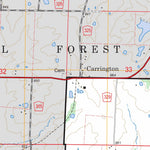 US Forest Service - Topo Guthrie, MO FSTopo Legacy digital map