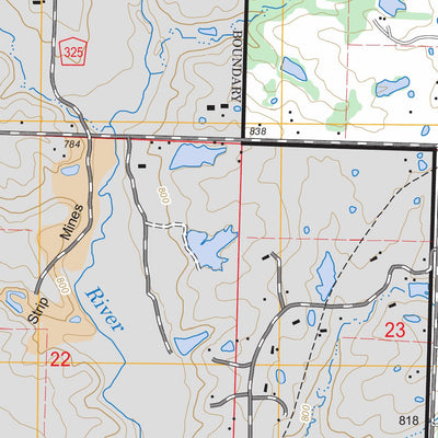 US Forest Service - Topo Guthrie, MO FSTopo Legacy digital map