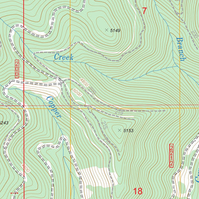US Forest Service - Topo Gypsy Peak, WA FSTopo Legacy digital map