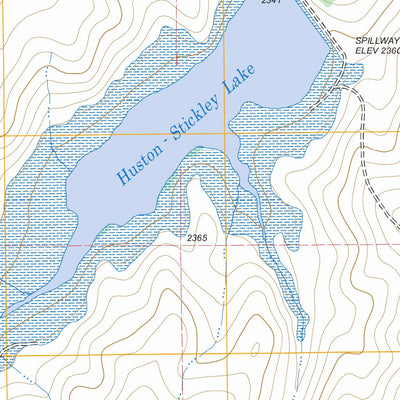 US Forest Service - Topo Hackberry Creek, TX FSTopo Legacy digital map