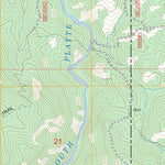 US Forest Service - Topo Hackett Mountain, CO FSTopo Legacy digital map