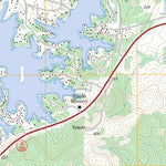 US Forest Service - Topo Haddens, LA - TX FSTopo Legacy digital map
